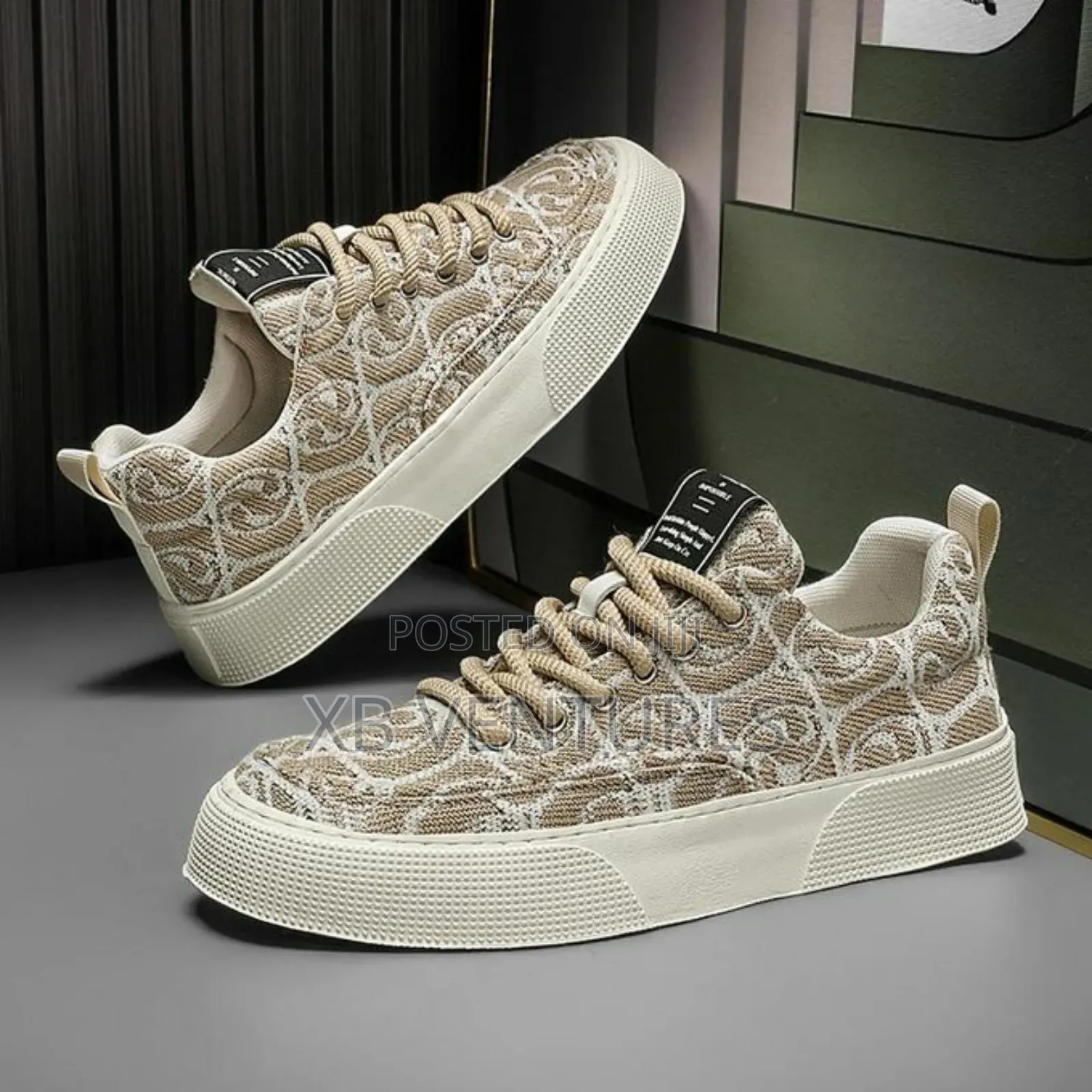 Versatile Printed Canvas - Beige