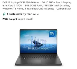 New Laptop Dell 16GB Intel Core i7 SSD 1T