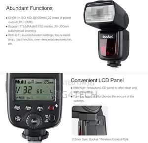 Godox V850ii Kit Ving Lithium-Ion on Top Camera Flash