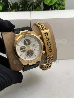 Casio Edifice Chronograph Watch With Bracelet