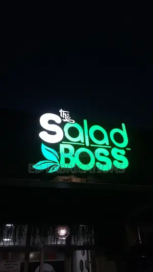 3d Signage With Light