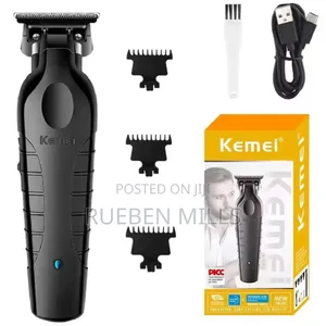Black Electric Men Shaver Beard Trimmer Barbering Machine