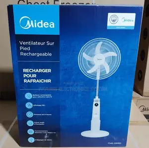 Midea 18 Blade Rechargeable Standing Fan