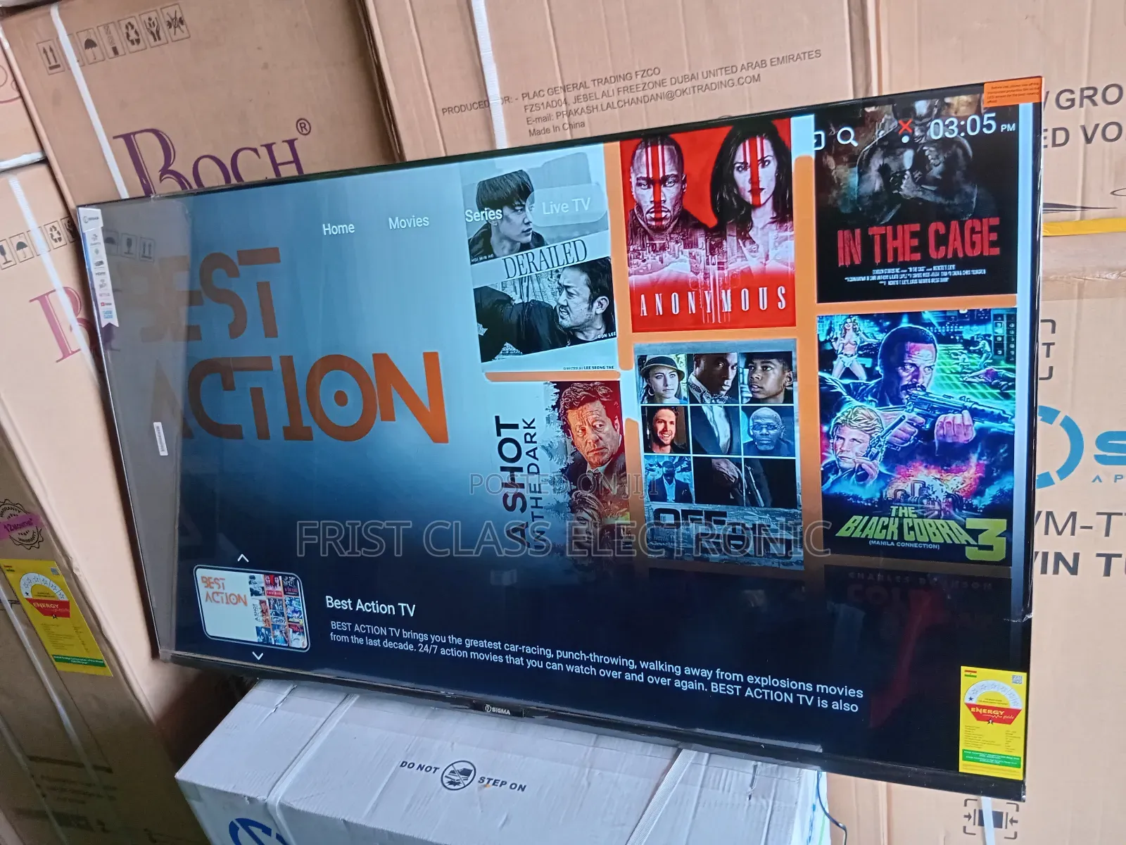 Brand New Sigma 55 Inches Smart Tv – Super Sharp Display