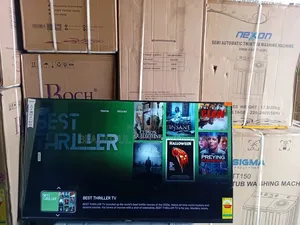 High-Definition Smart Screen for Family Movie Nights and Gaming Fun