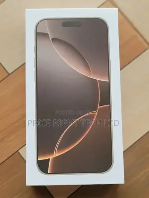 New Apple iPhone 16 Pro 256 GB Black