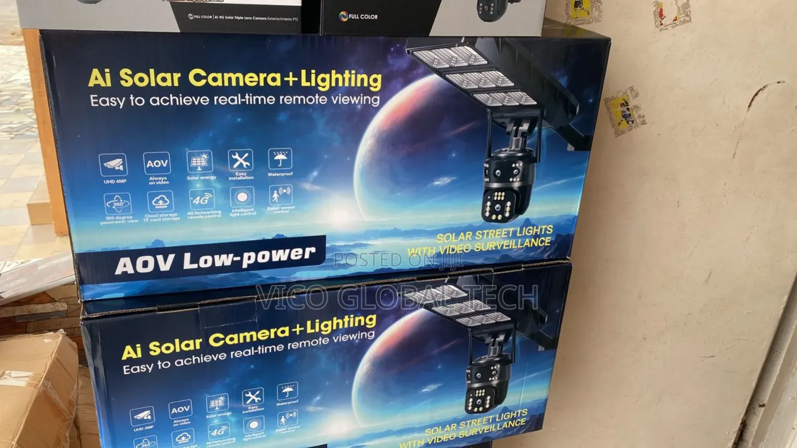 Ai Solar Camera + Lighting