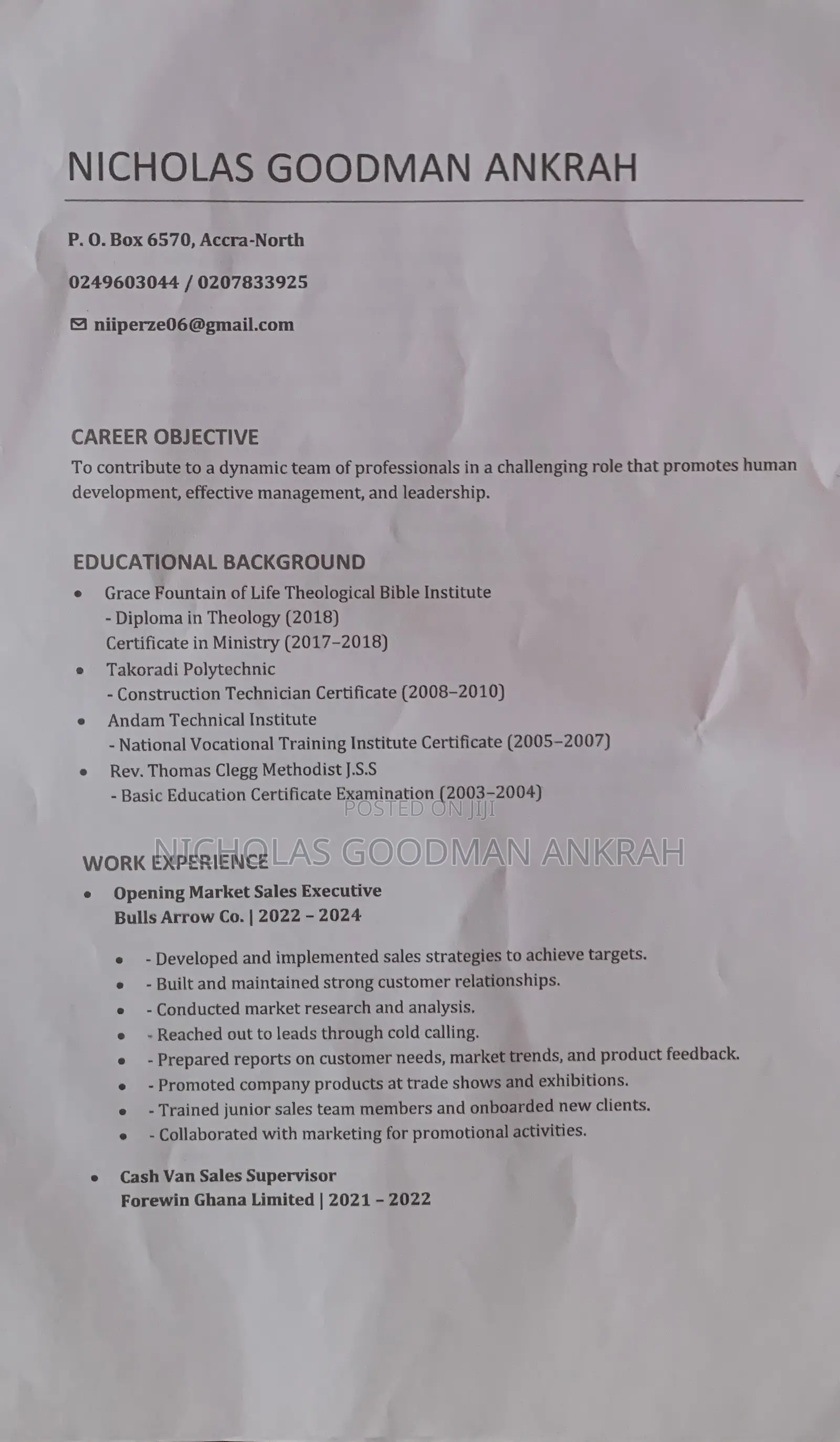 Sales Executive
