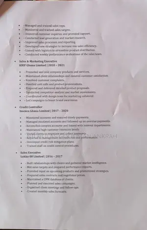Sales Executive