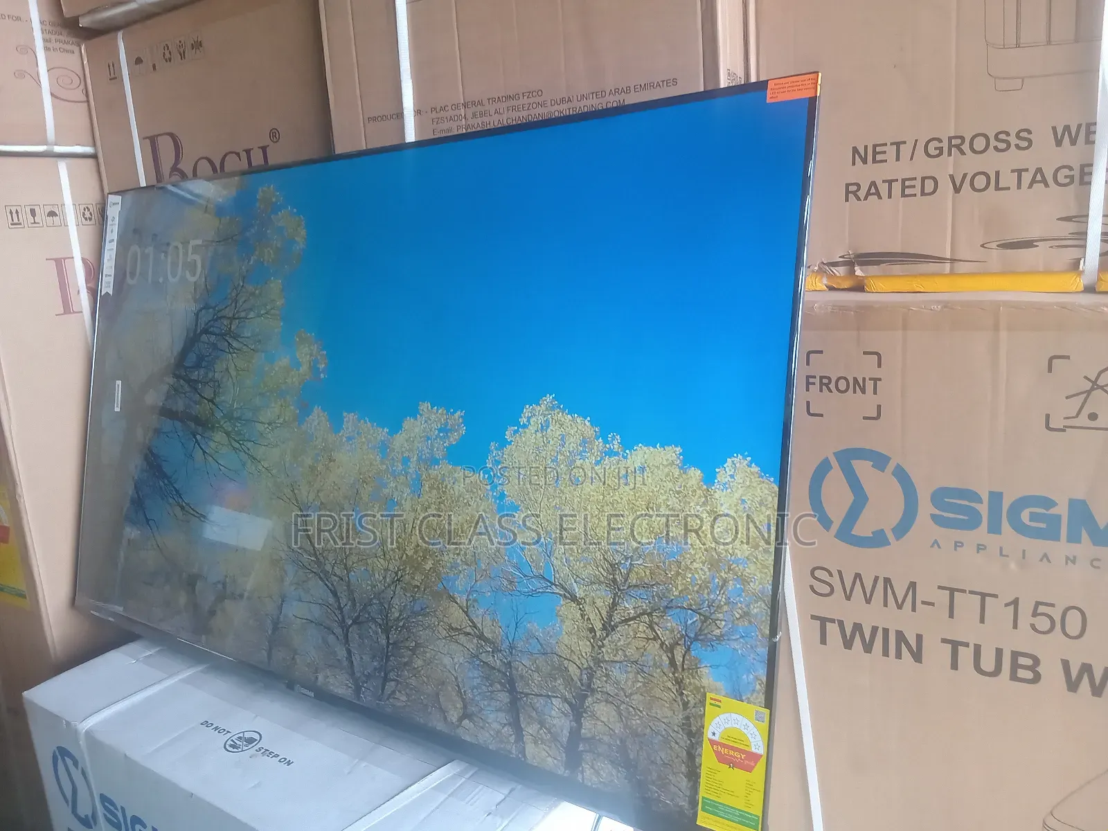 Sigma 55 Inch Smart Tv – Elegant Look, Powerful Sound