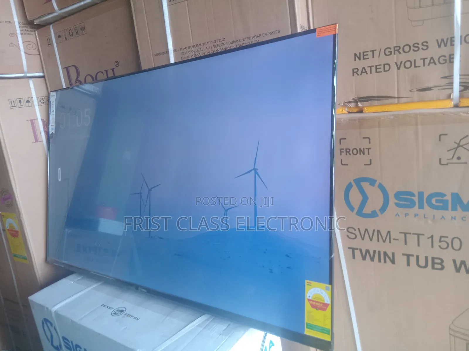 Sigma 55 Inch Smart Tv – Elegant Look, Powerful Sound