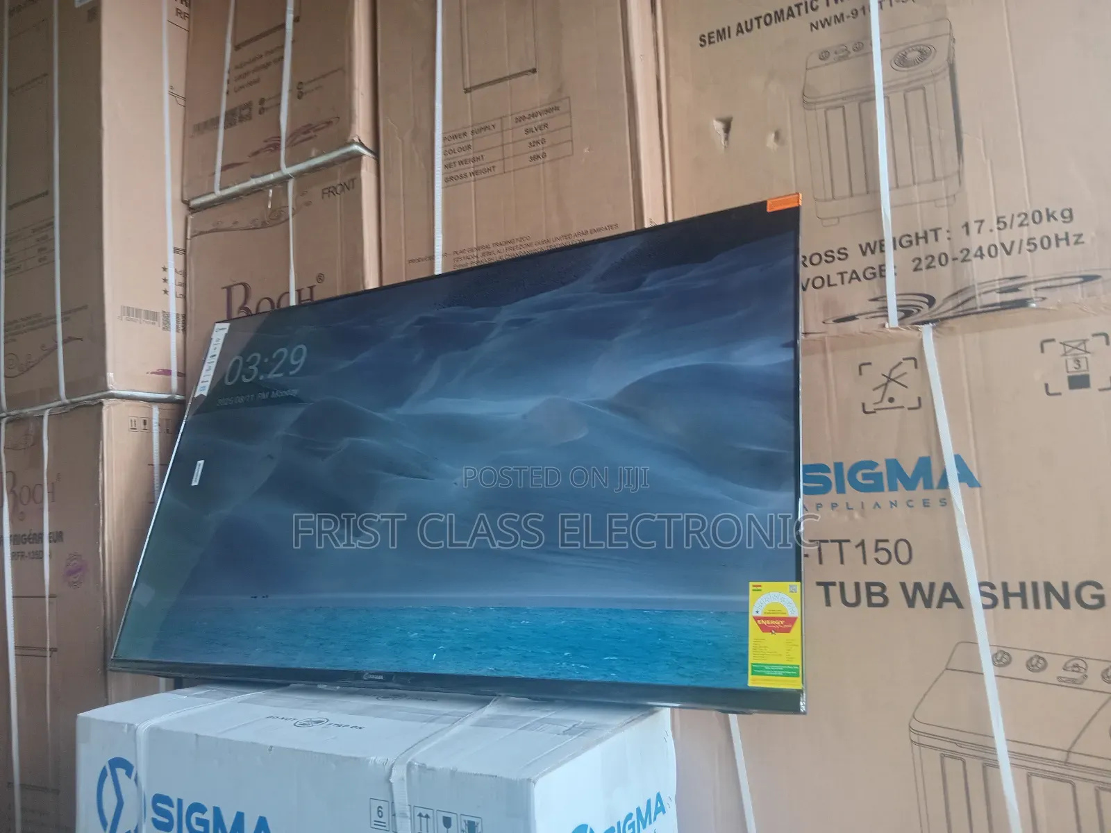 Sigma 55 Inches Uhd Tv – Super Bright, Super Smart
