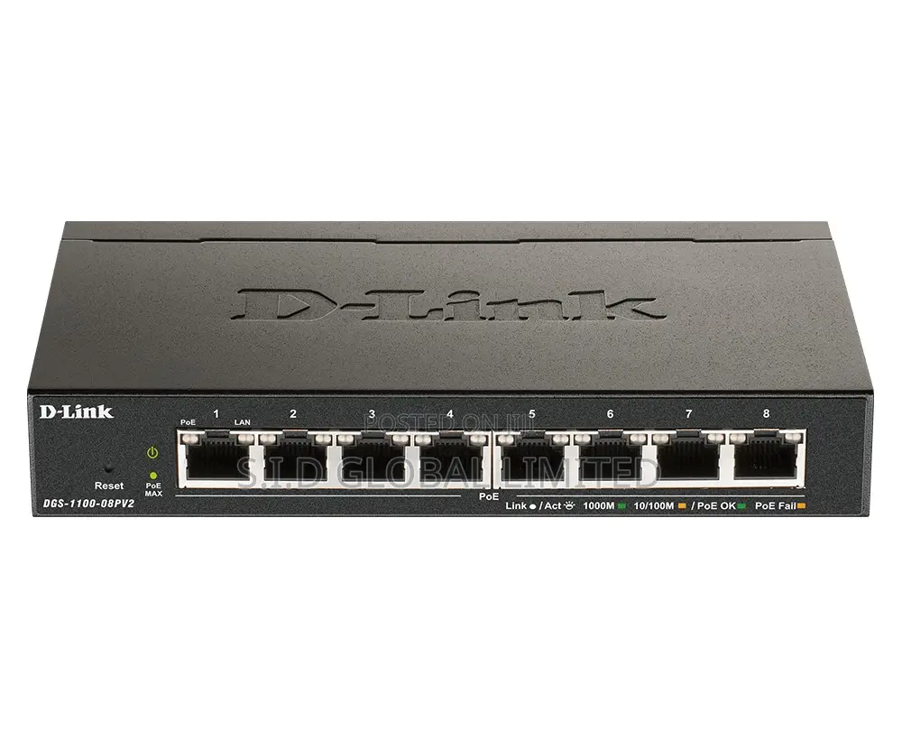 D-link1100, 08pv2 - Gigabit Smart Manage Switch