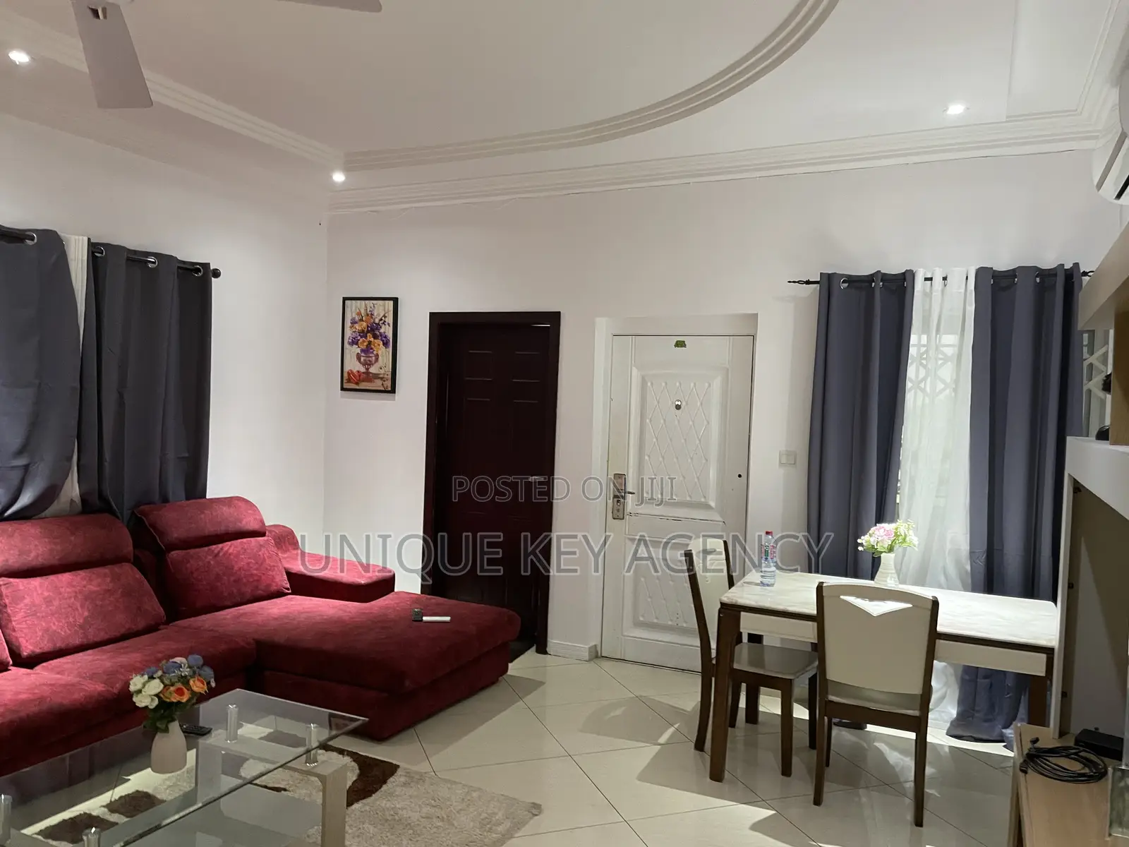 Furnished 1bdrm Apartment in Unique Key Agency, East Legon for rent
