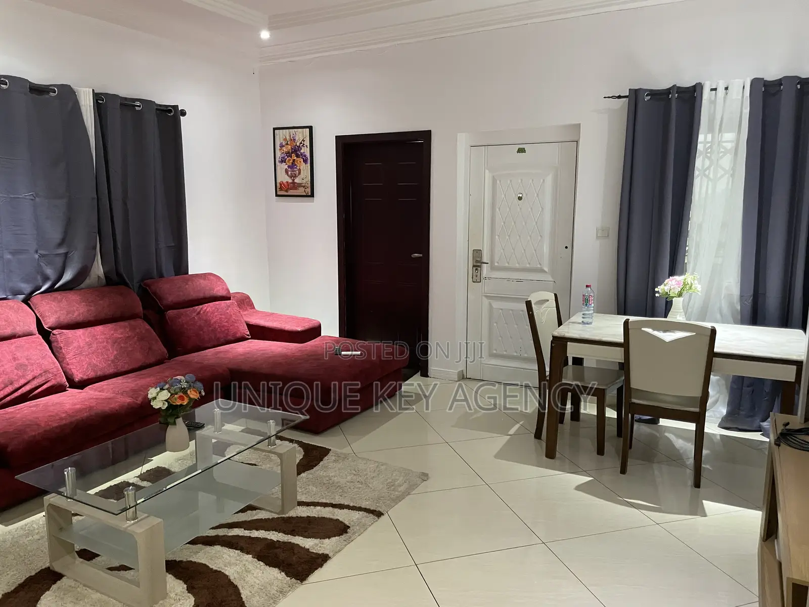 Furnished 1bdrm Apartment in Unique Key Agency, East Legon for rent