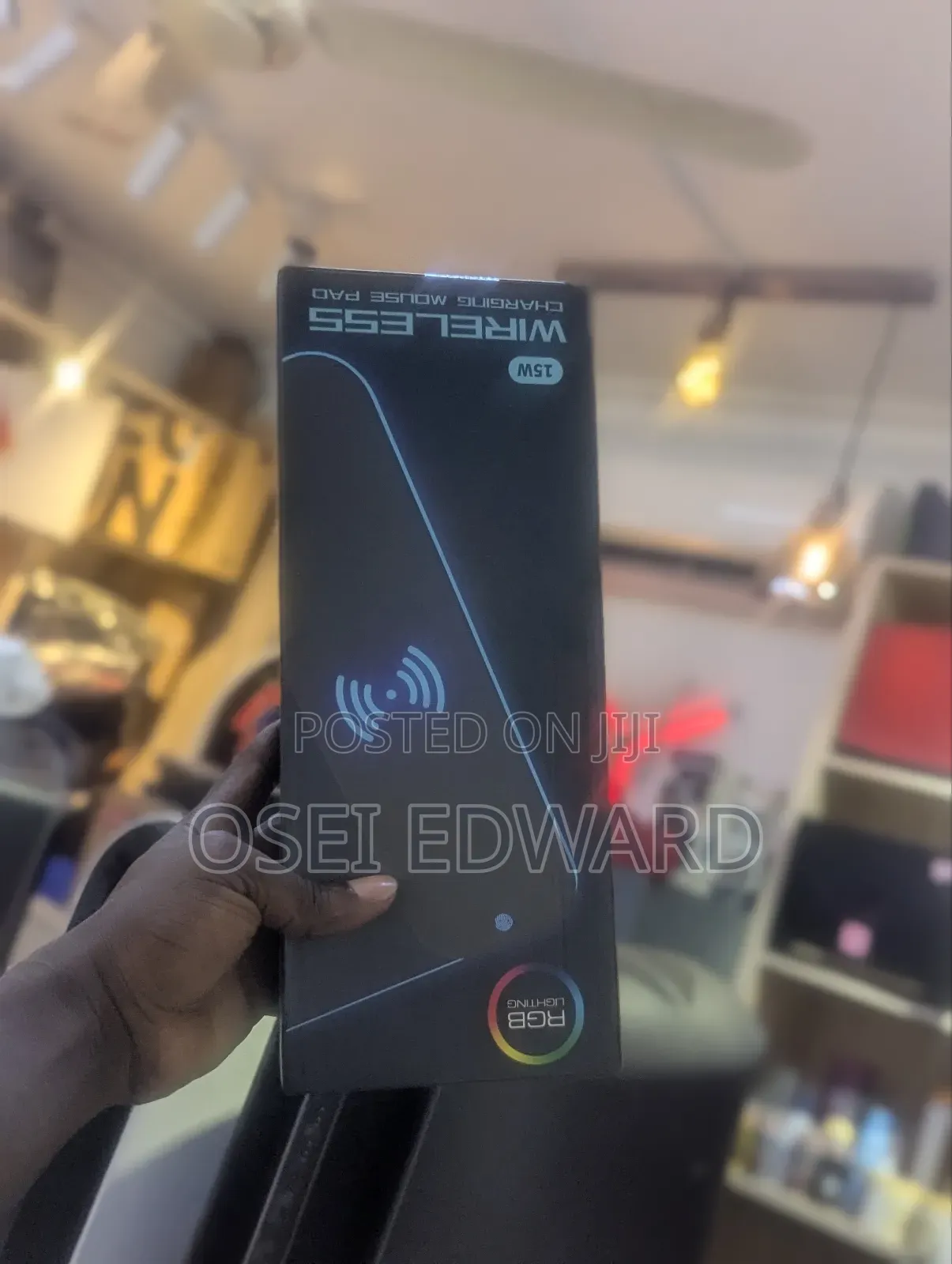 Gim Wireless Charging RGB Gaming Mouse