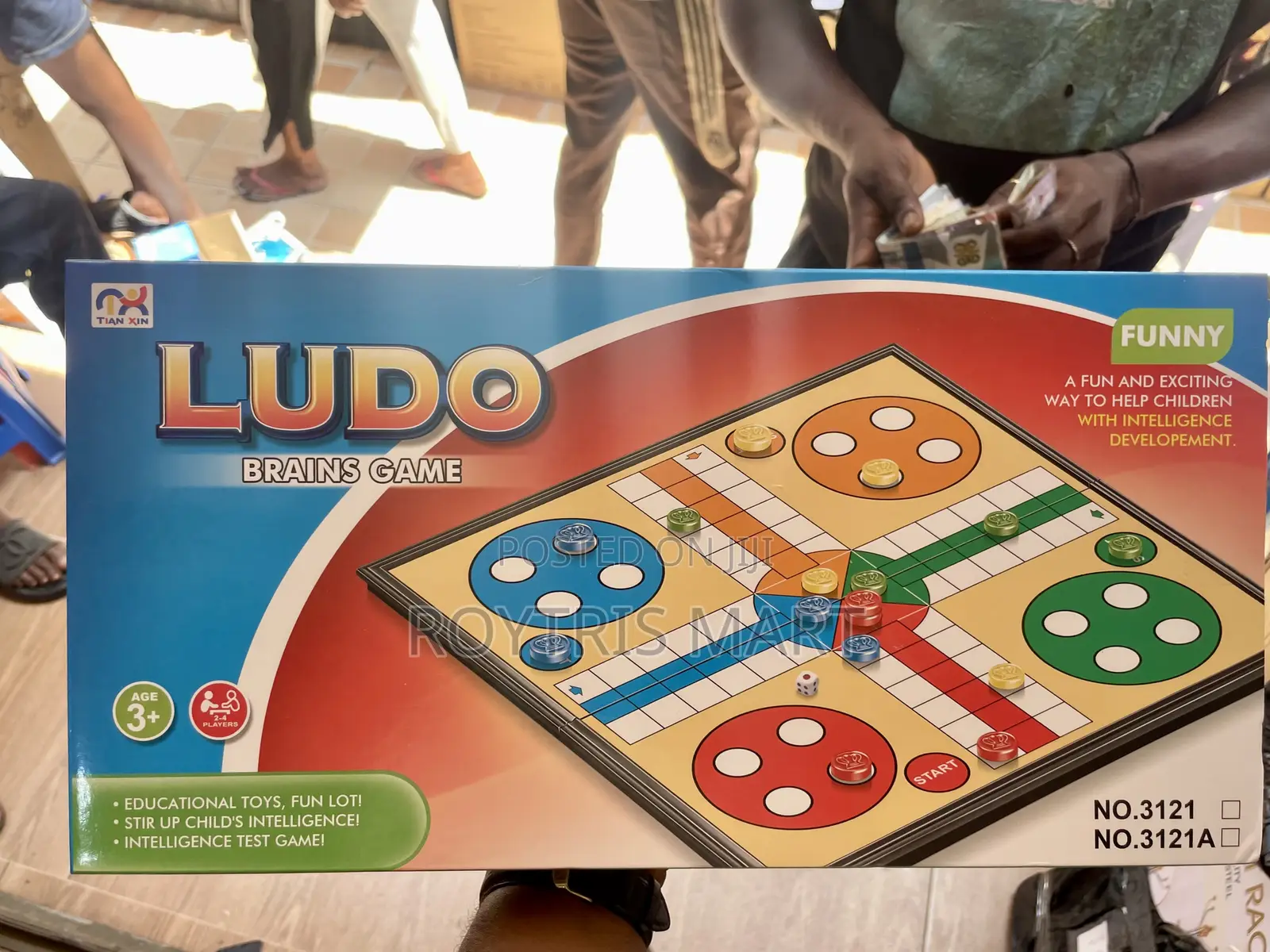 Plastic Ludo Board Game