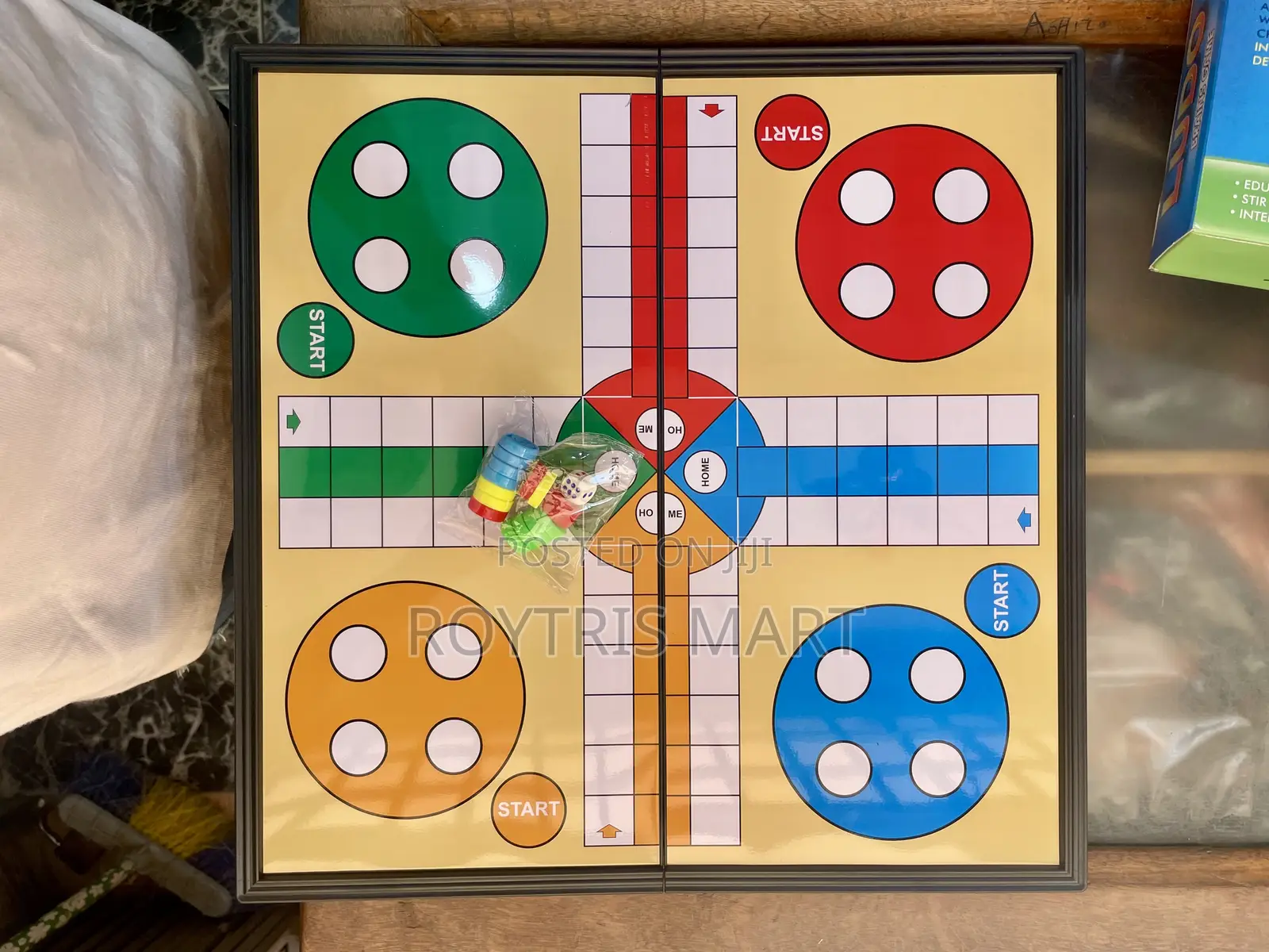 Plastic Ludo Board Game