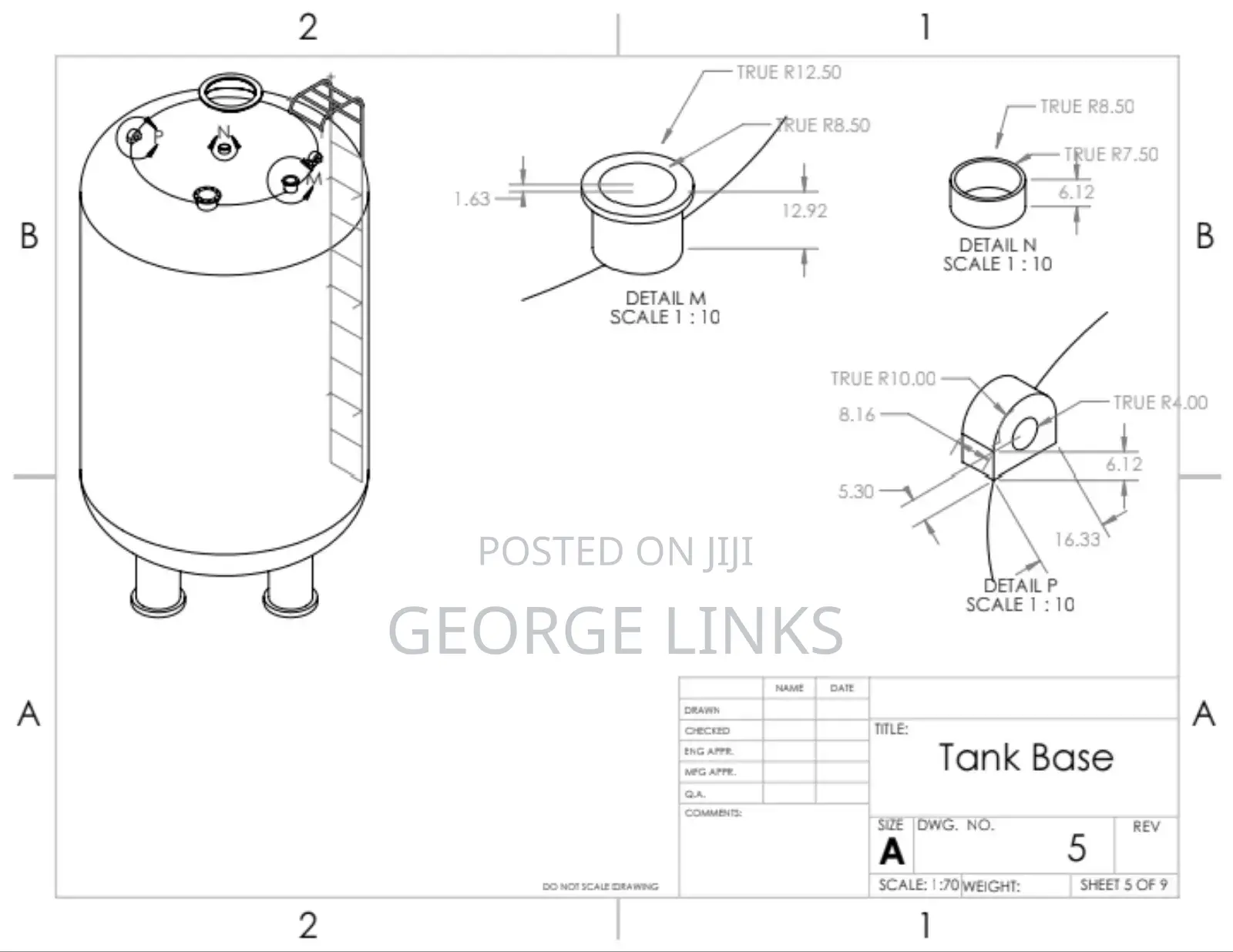 Industrial Tank Design