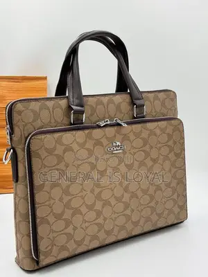 Coach Laptop Bag Brown Color