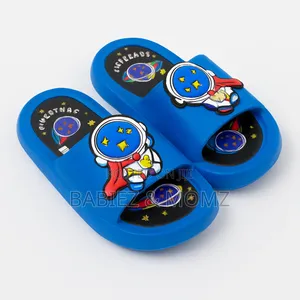 Comfortable Cartoon Kids Slippers - Soft Indoor Outdoor Slides