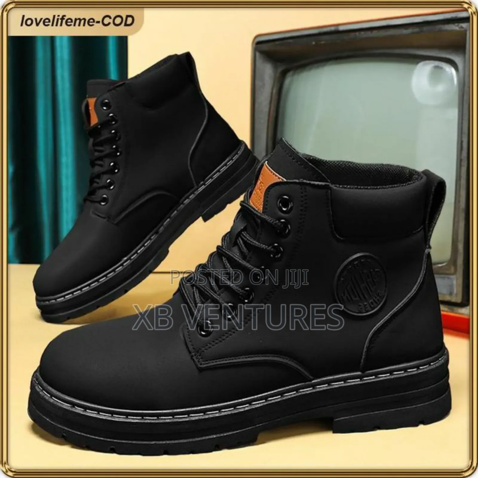Sleek, Durable Martin Boots