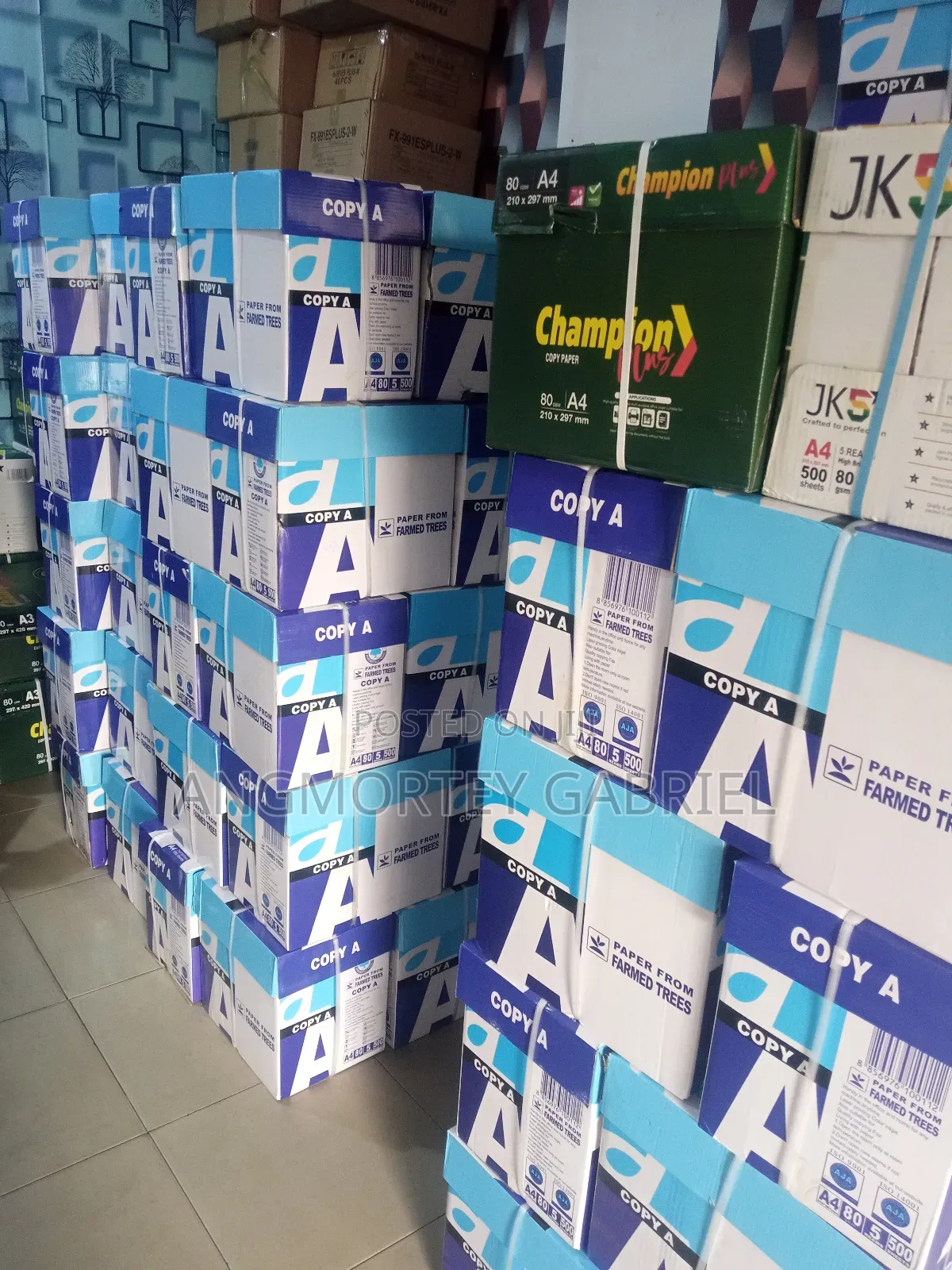 Double A4 Copy A4 Sheet 80 Grams