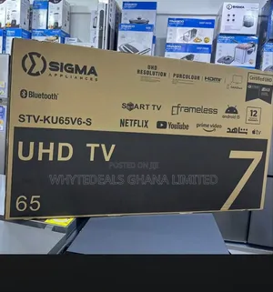 Sigma 65" Smart Android Ultrahd Tv| Bluetooth| Voice-control|Hdr| 2025