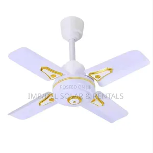 Solar Dc Ceiling Fan 24vdc 30w