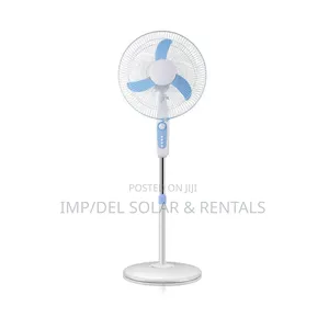 Solar Dc Stand Fan 16 Inches 12vdc 15w