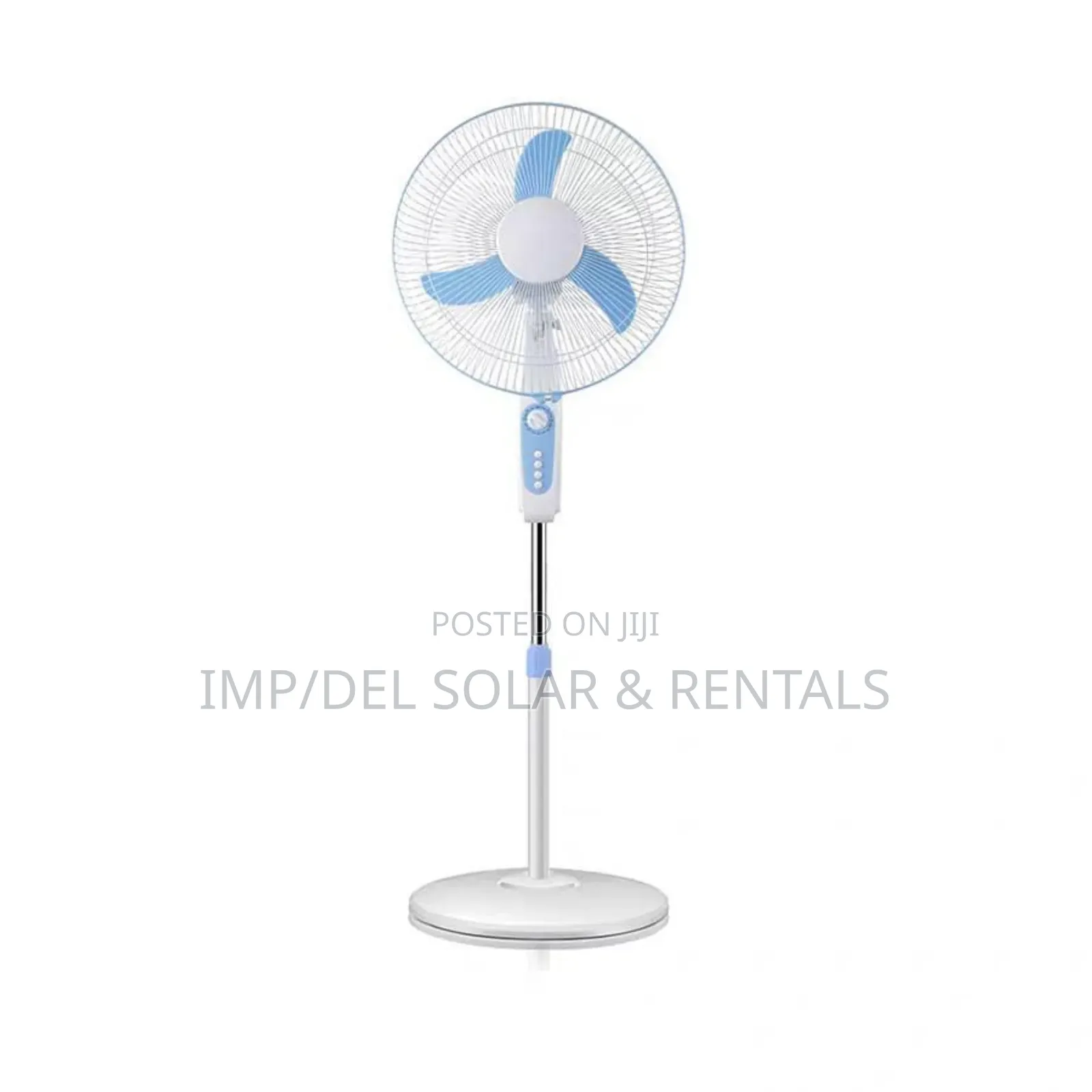 Solar Dc Stand Fan 16 Inches 12vdc 15w