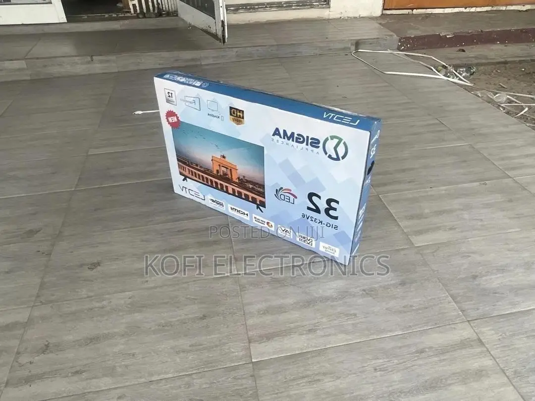 Sigma 32”inches Led Tv Stunning Colors Clear Sound
