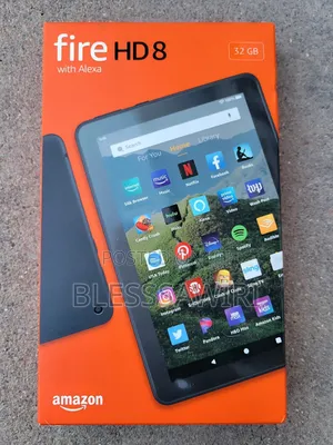 New Amazon Fire HD 8 32 GB Black
