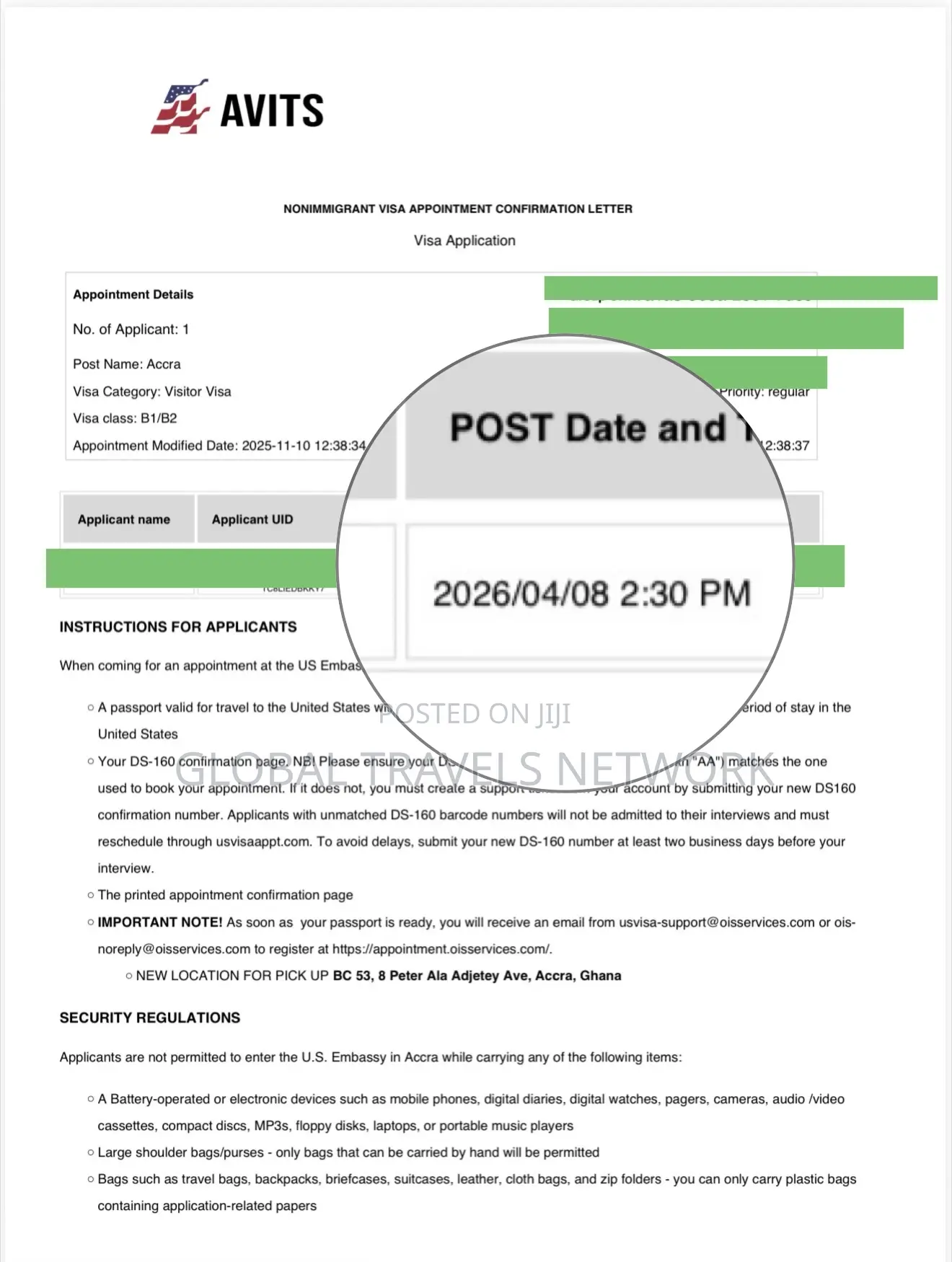Early Consular Appointment Dates