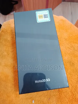 New Samsung Galaxy Note 20 256 GB Black