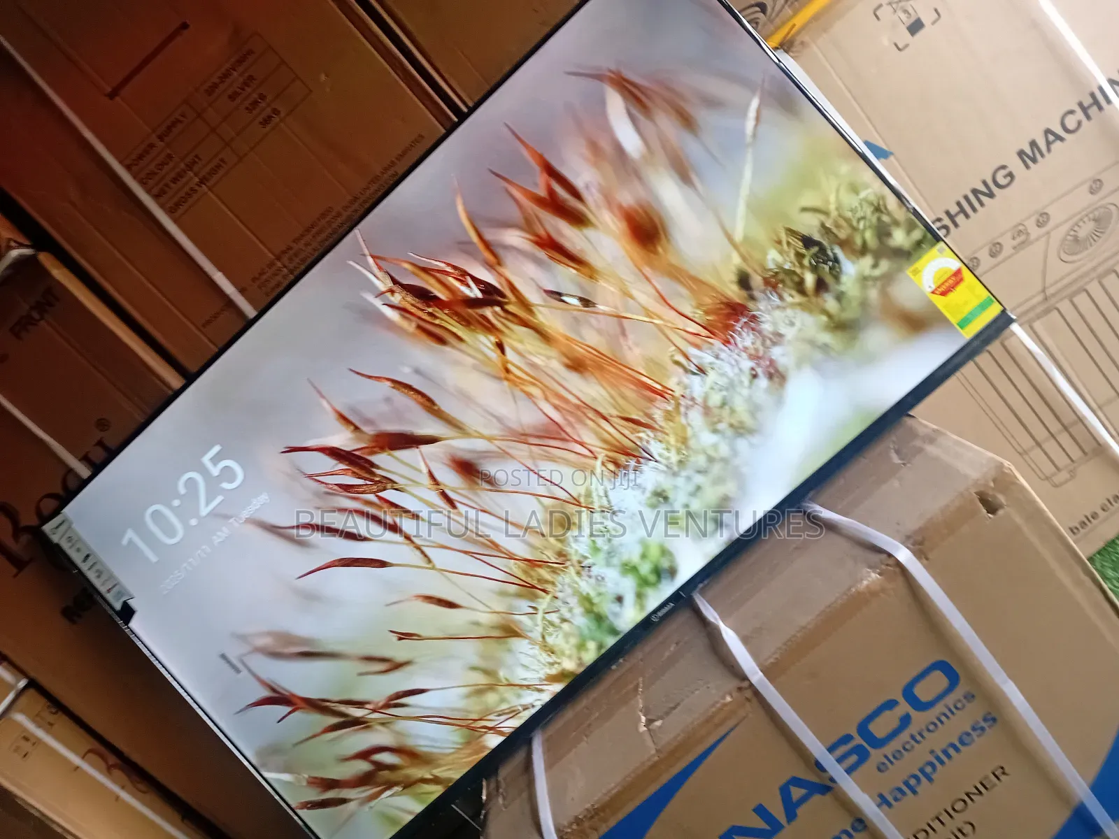 Next-Level 55-Inch Smart Television for Enjoying Movies and Games