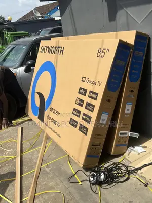 Latest Skyworth 85” Qled Smart Tv With Voice Control