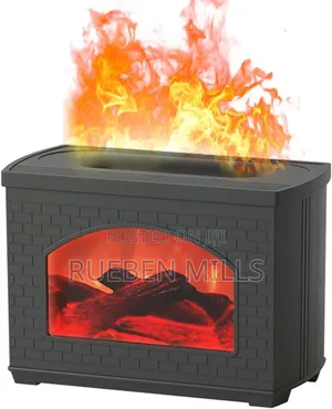 270ml Fireplace Flame Aroma Essential Oil Diffuser Humidifier for Room