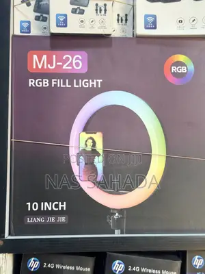 RGB Ring Light 10inch With Stand
