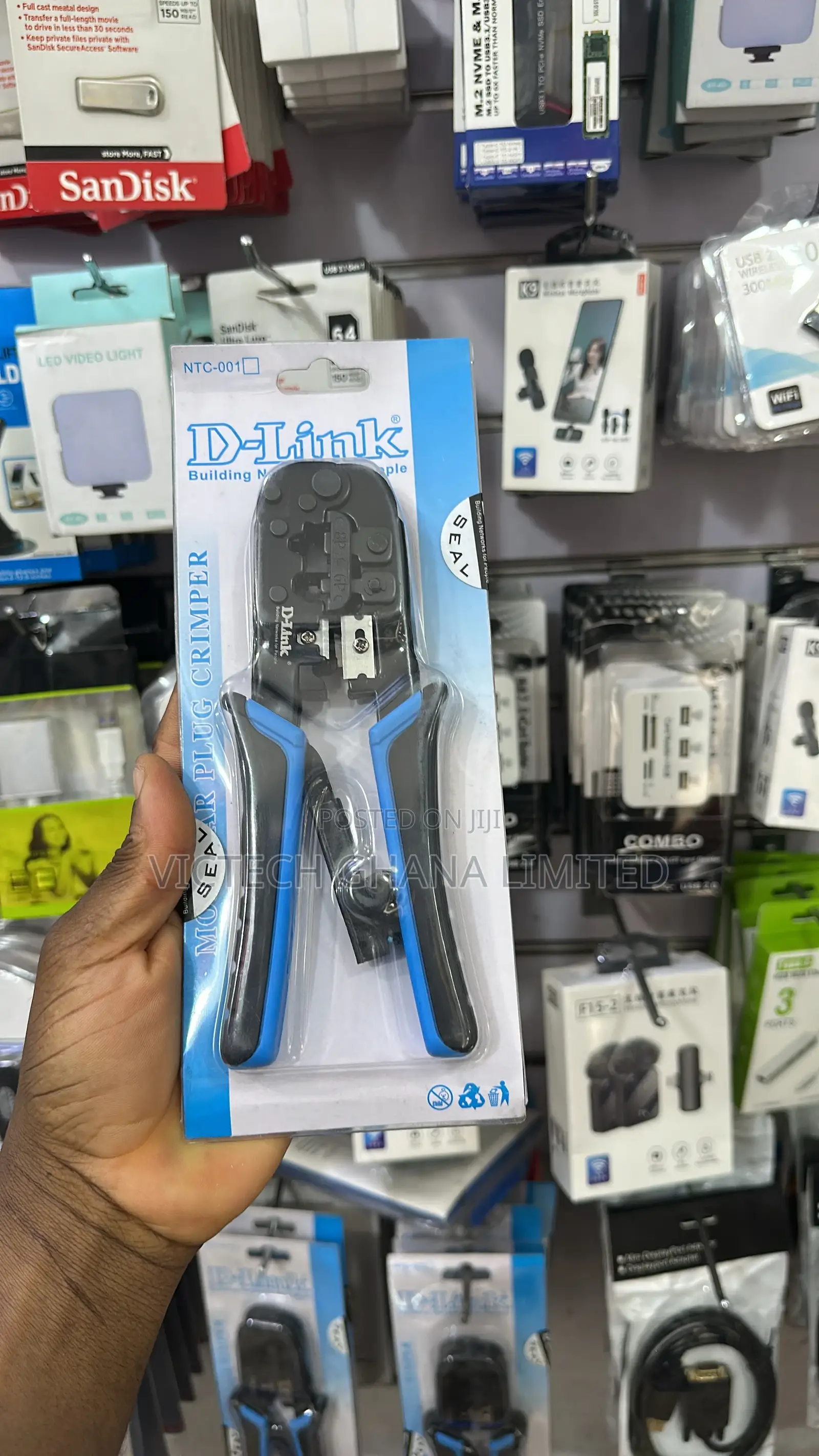 D-link Ntc-001 Modular Plug Crimper