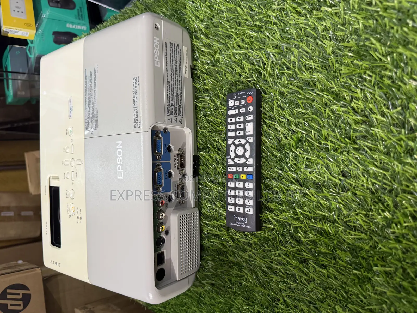 Epson Powerlite 83+ Multimedia Projector Lumen 2200 Remote