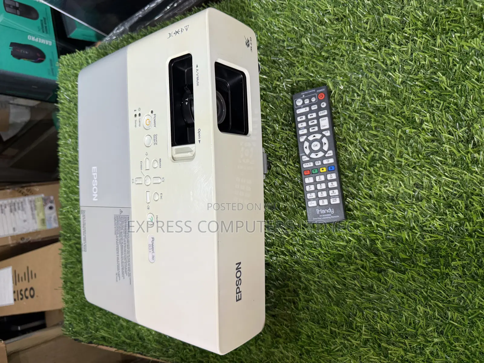 Epson Powerlite 83+ Multimedia Projector Lumen 2200 Remote