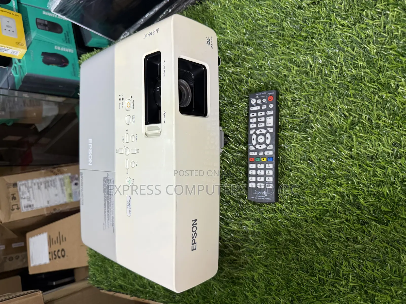 Epson Powerlite 83+ Multimedia Projector Lumen 2200 Remote