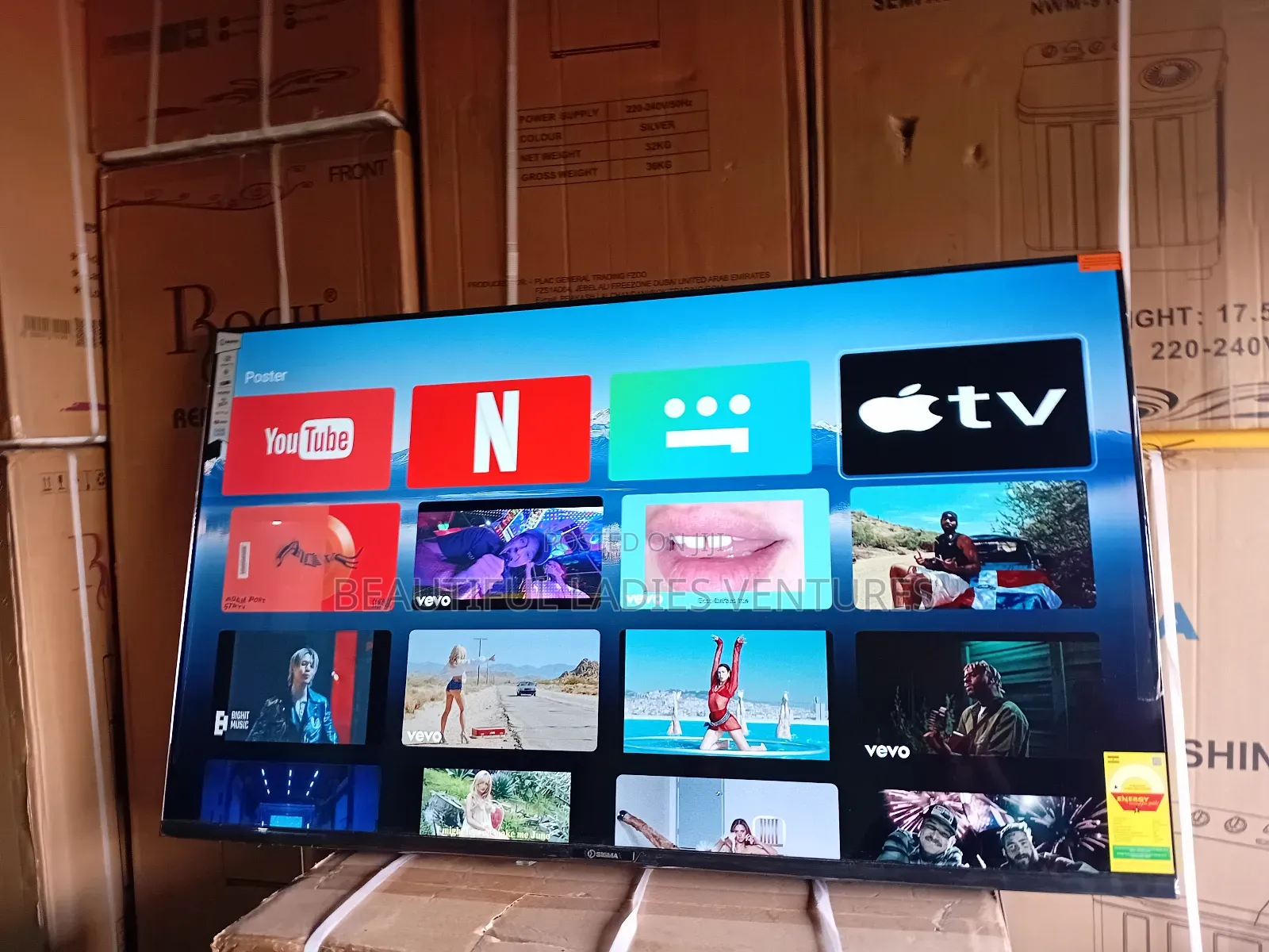 Sigma Home-Cinema-Ready 55-Inch Smart Tv With Dolby Tv