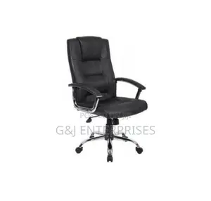 Leather Swivel Office Chair