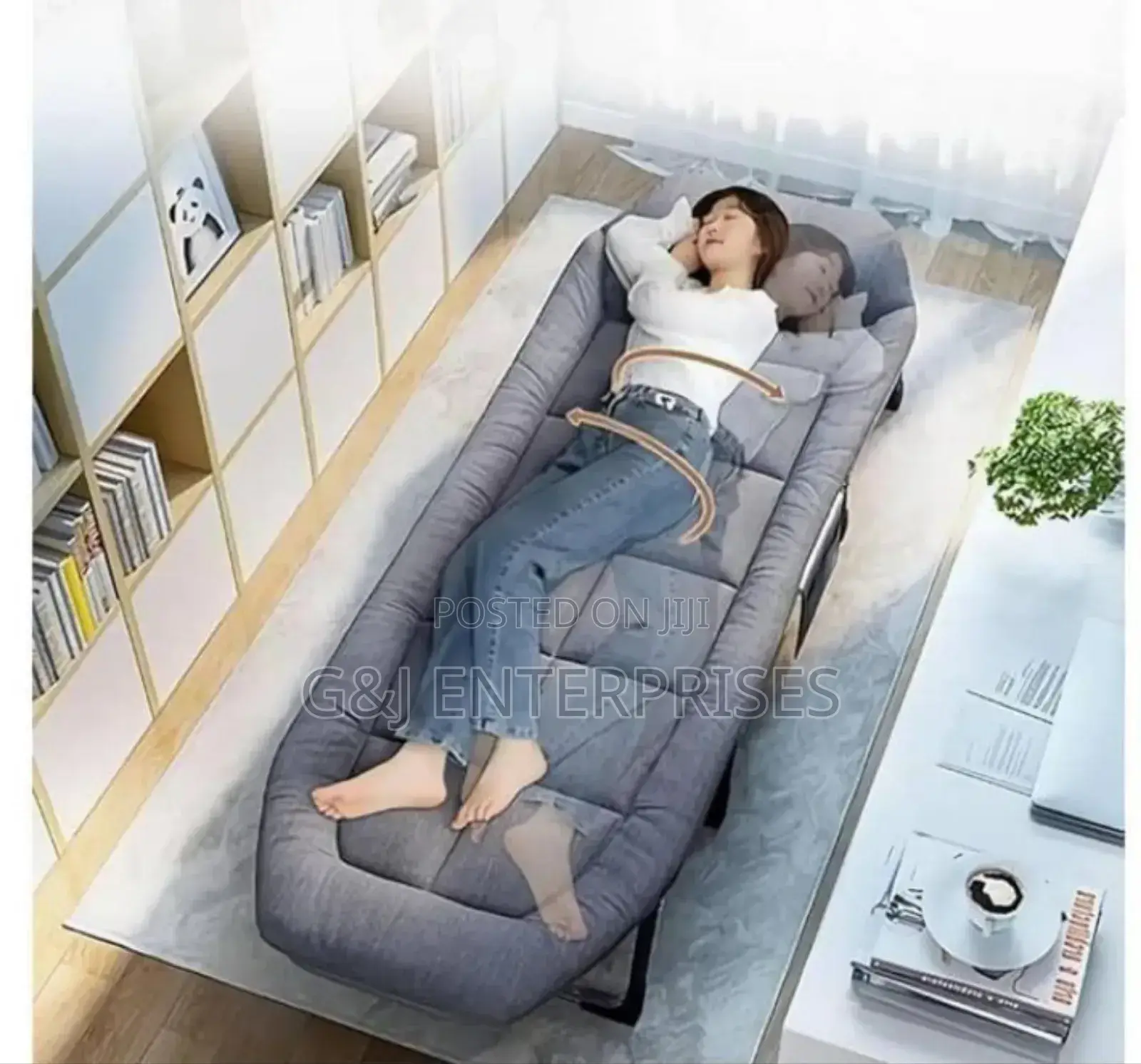 Portable Foldable Recliner Bed