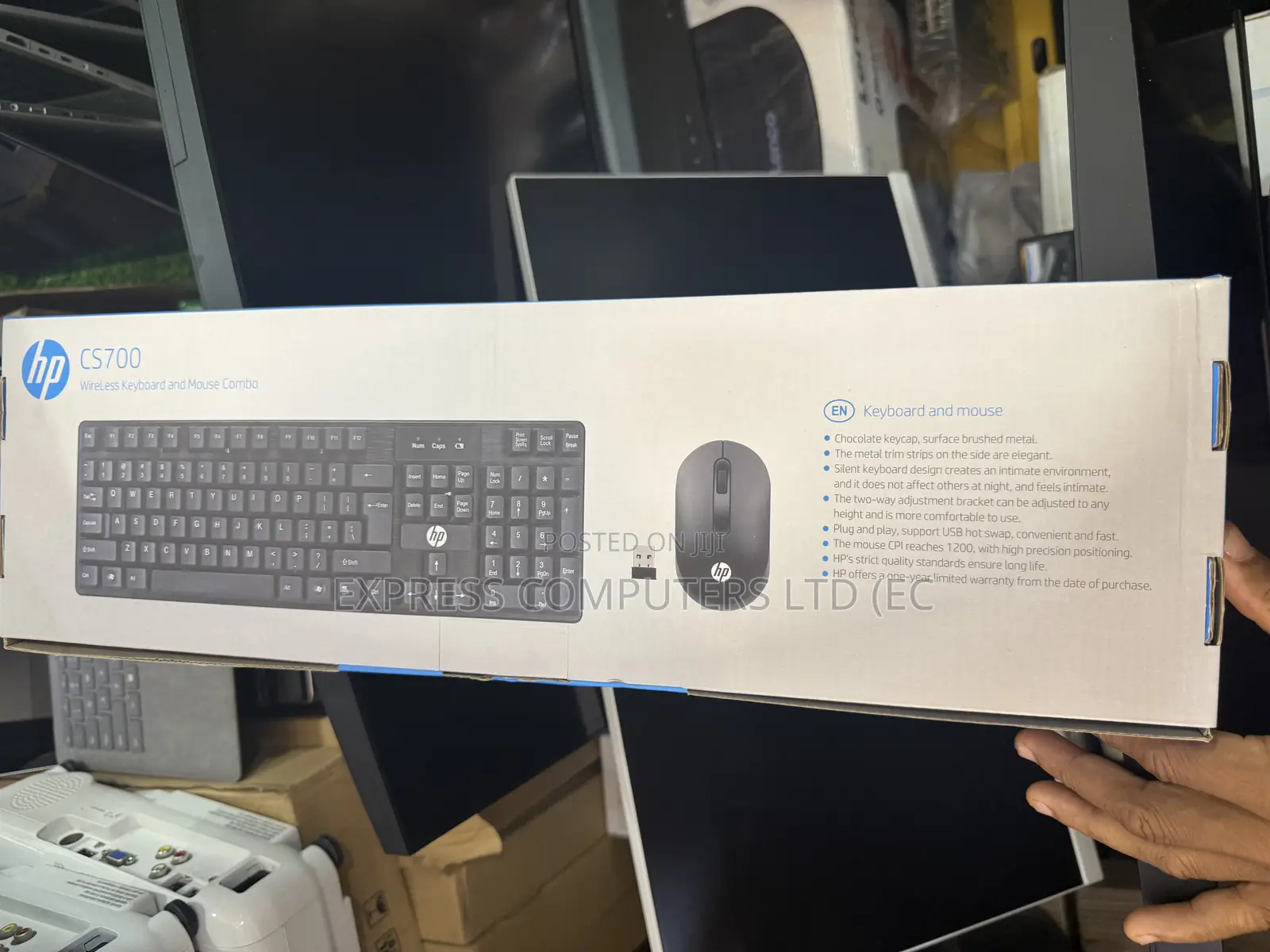 Hp Cs700 Wireless Keyboard and Mouse Combo Brand New
