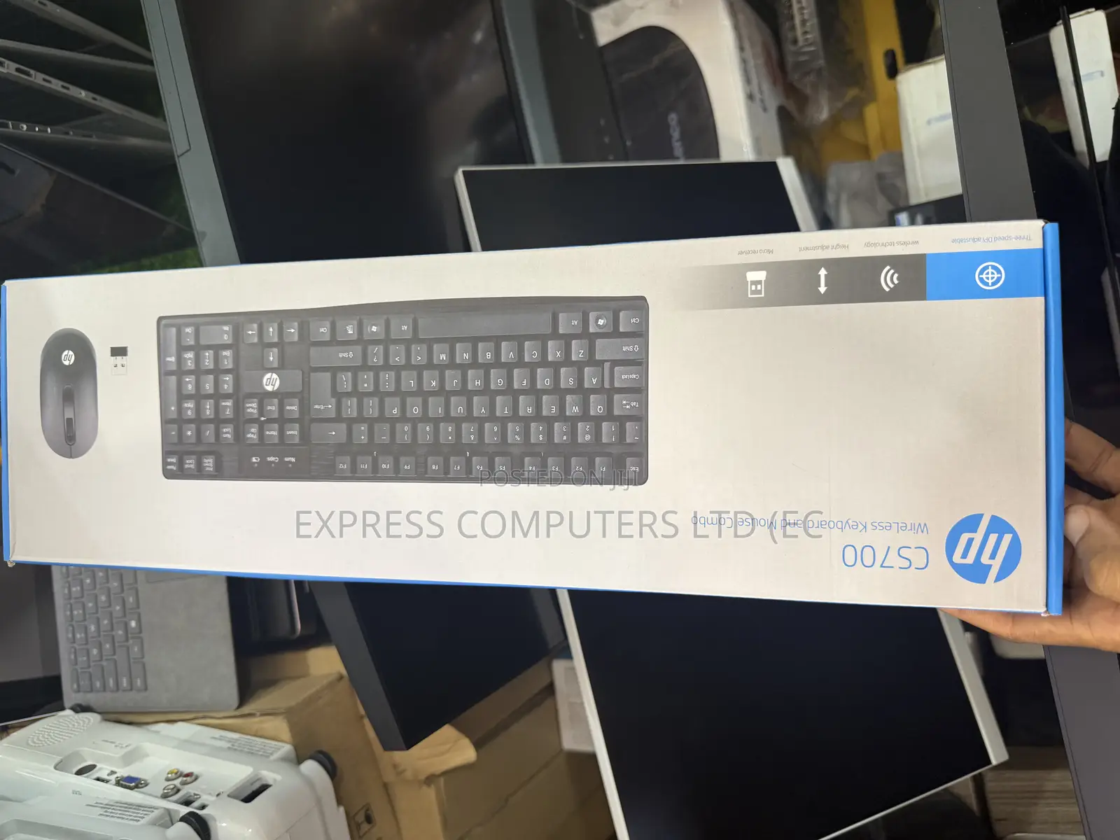 Hp Cs700 Wireless Keyboard and Mouse Combo Brand New