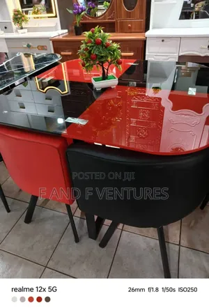 Glass Top Table and Chairs