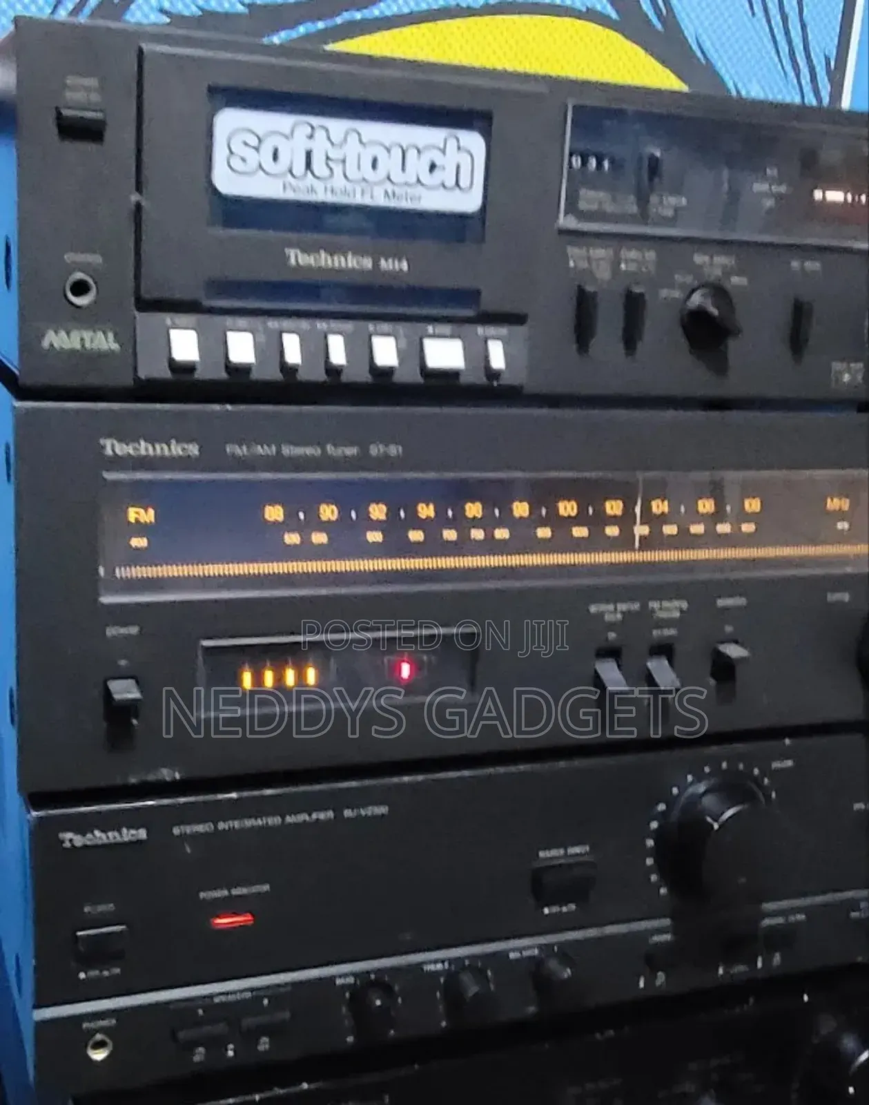 Technics Amplifier Su Vz320, Turner and Tape